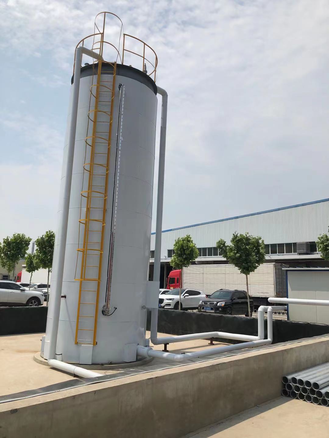 Polyether, isocyanate storage and delivery system