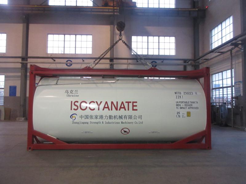 Polyether, isocyanate storage and delivery system