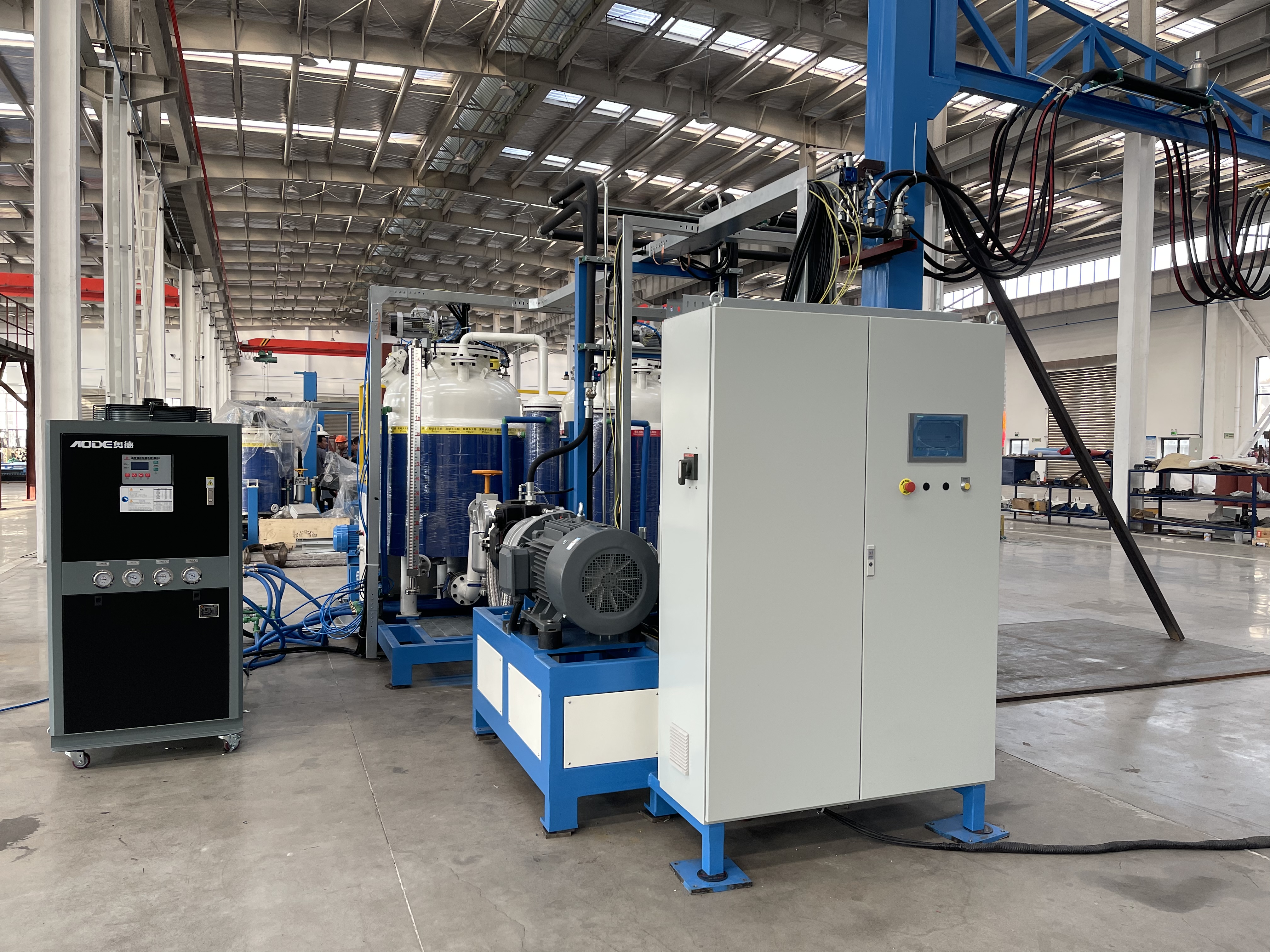 HPM Series Insulation Pipe Foaming Line